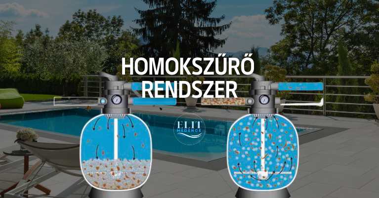 Homokszűrő rendszer megfelelő alkalmazása és a karbantartása